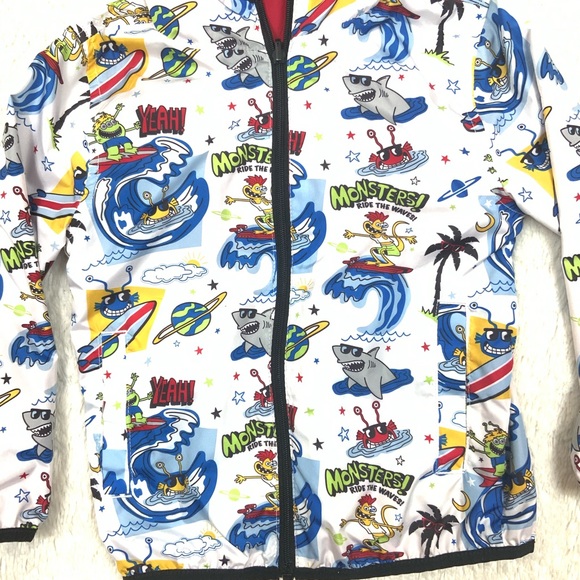 Reversible monster boys jacket - Picture 2 of 7